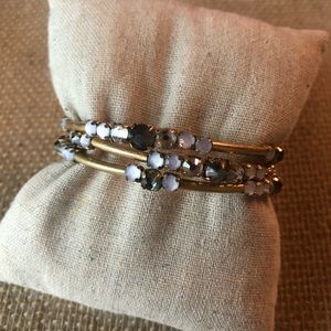 Stella & Dot Isabelle Wrap Bracelet- Gold